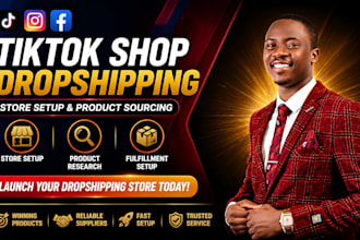 setup your tiktokshop for dropshipping with winning products