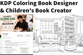 design a professional kids learning book for KDP