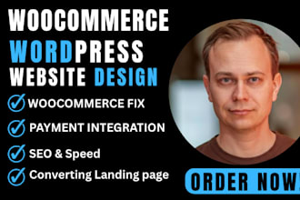 build a professional wordpress woocommerce online store