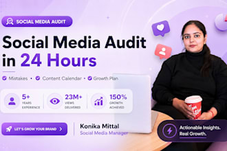 do your social media audit in 24 hours