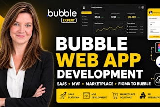 build bubble webapp bubble marketplace bubble app saas mvp figma to bubble adalo