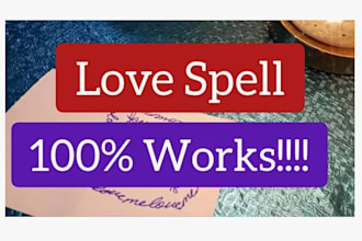 cast a permanent get ex back spell, love spell or binding love spell casting
