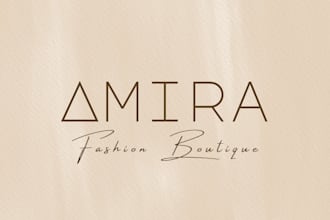 design modern minimalist logo brand