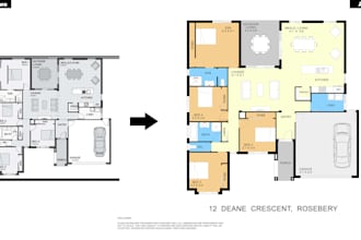 redraw, convert, and recreate your 2d floor plan professionally
