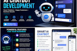 create an ai customer support chatbot and automation