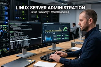 configure secure and troubleshoot your linux server