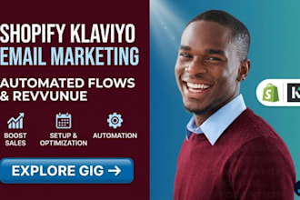 setup shopify email marketing flows and email automation to boost shopify sales