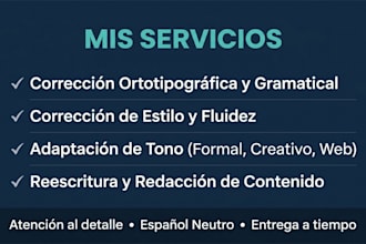 textos claros, atractivos y bien estructurados