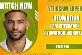 setup attio CRM workflow automation sales pipeline and n8n integration