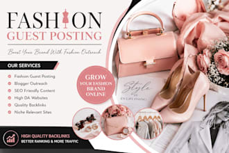 provide jewelry guest posting and link building services