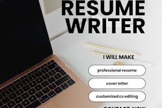 write a professional CV resume