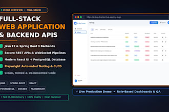 build full stack web application