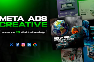 design facebook ad creative and meta ads