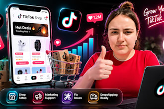 setup tiktok shop, tiktok marketing, fix tik tok shop issues tiktok dropshipping