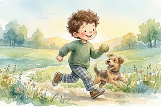 children story children story book illustration children story book illustration