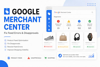 fix and optimize google merchant center product feed errors