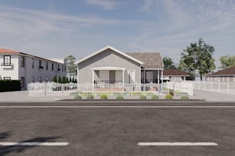 create a realistic 3d architectural animation walkthrough