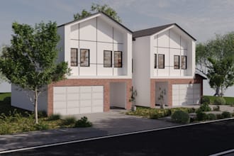 create a realistic 3d architectural animation walkthrough