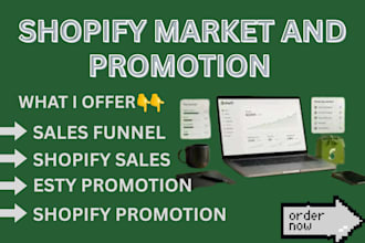 market and promote your online store to increase sales