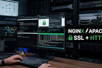 setup secure web load balancing