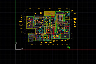 cad drawing 2d engineering drawing