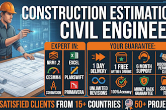be your quantity surveyor for construction cost estimation