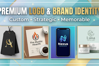create premium art direction and visual identity for your brand