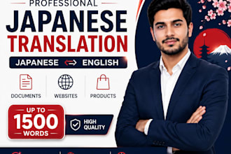 professionally translate japanese documents, websites and product content