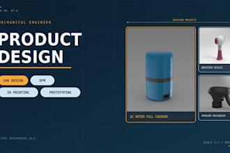 design your industrial product for manufacturing