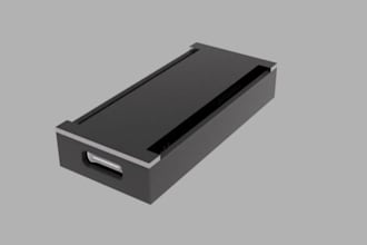 design 3d cad, pcb enclosure, electronic housing, device casing, pcb case design