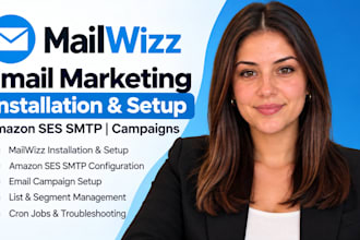 install setup mailwizz email marketing mailwizz amazon ses SMTP campaigns