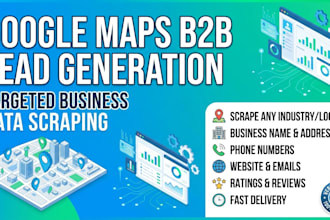 scrape google maps for targeted b2b lead generation