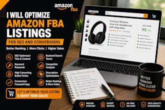 optimize amazon fba listings for SEO and conversions