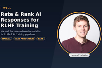 rate, rank and annotate ai responses for rlhf training data
