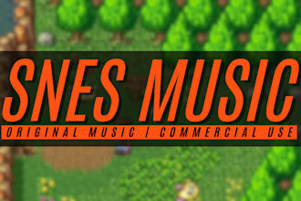 compose 16 bit snes style video game music