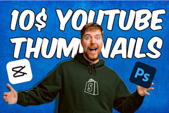 make youtube thumbnails for a low price