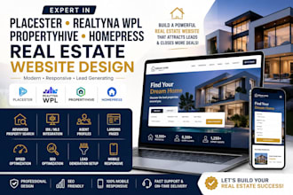 design placester realtyna wpl propertyhive real estate homepress website expert
