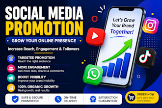 do social media marketing and promotion for your business