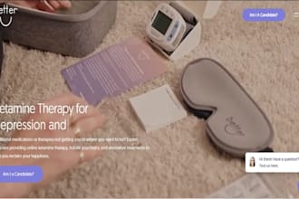 design wix ketamine therapy website ketamine depression clinic website