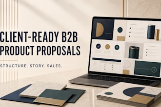 create a client ready b2b product proposal and sales deck