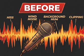 clean up, denoise, and restore your audio track
