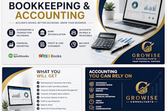 do professional bookkeeping and accounting for your business