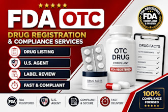 fda otc drug registration, listing and label compliance