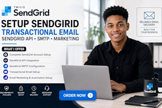 setup sendgrid transactional email sendgrid api sendgrid smtp sendgrid marketing
