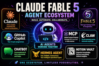 claude fable 5 agent github copilot mcp claw chatbot hermes agent notion vauit