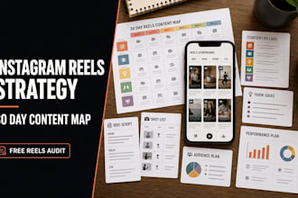 create an instagram reels strategy with hooks scripts and content ideas