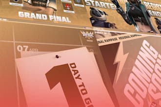 design professional esports tournaments social media graphics