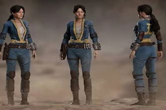 create fallout 4 3d models, weapons, armor, props and environment assets