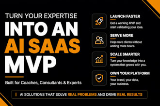 build an ai saas mvp for coaches and consultants