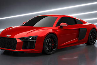 design automotive  car body kit widebody kit fusion 360 3d model